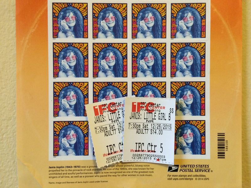 Janis Joplin Stamps and Tix2