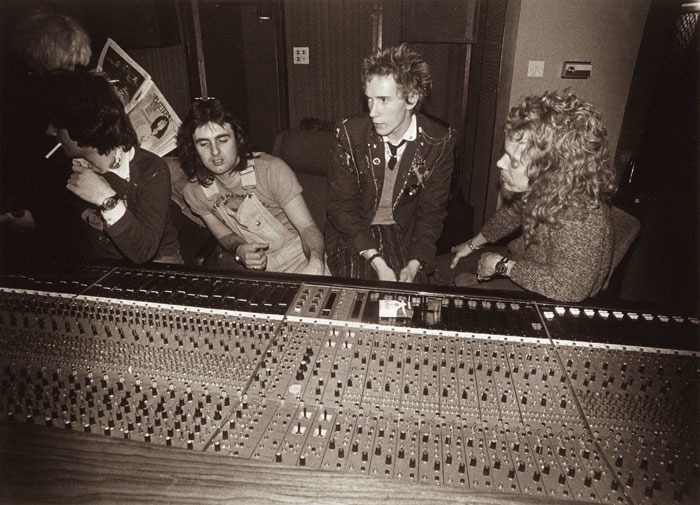Pistols in the Studio